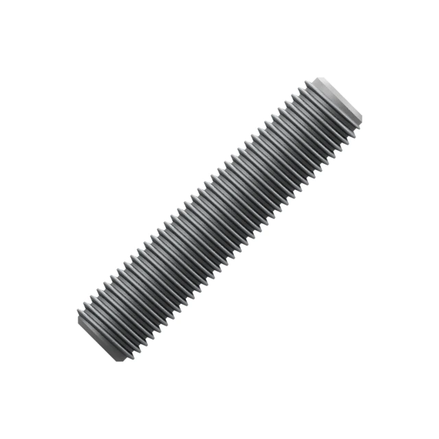 Double-End Studs M24×110 10.9 Alloy Steel Dacromet, Product rendering