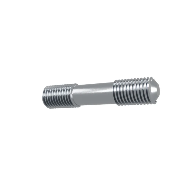 Double-End Studs M24×120 8.8 Carbon Steel Zinc Plated