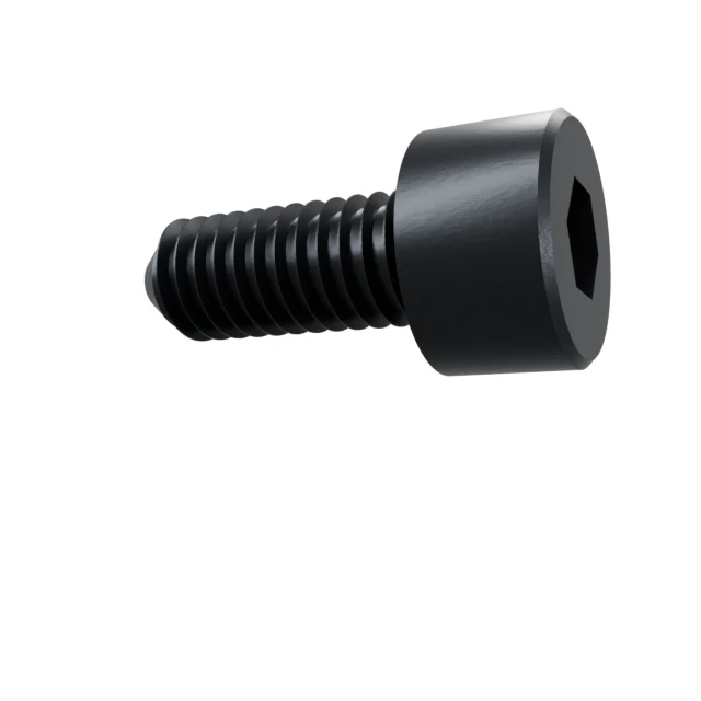 Socket Head Cap Screws M4×10 12.9 Alloy Steel Black Oxide, Product rendering