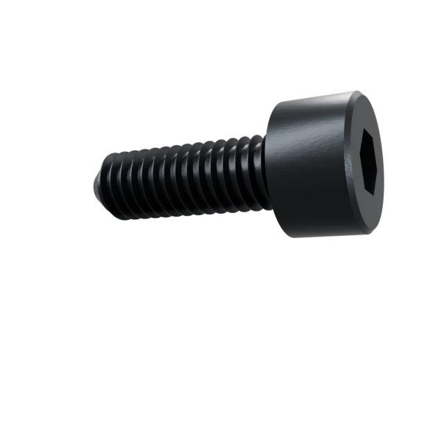 Socket Head Cap Screws M4×12 12.9 Alloy Steel Black Oxide, Product rendering