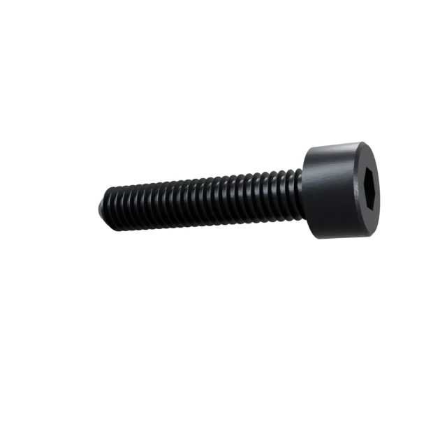 Socket Head Cap Screws M4×20 12.9 Alloy Steel Black Oxide, Product rendering