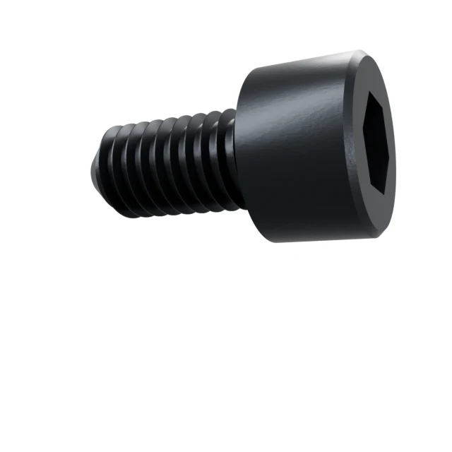 Socket Head Cap Screws M6×12 12.9 Alloy Steel Black Oxide, Product rendering