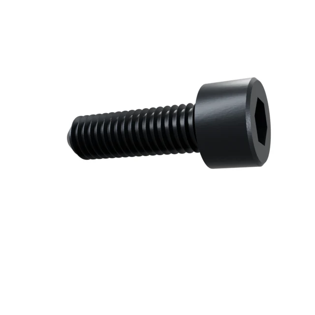 Socket Head Cap Screws M6×20 12.9 Alloy Steel Black Oxide, Product rendering