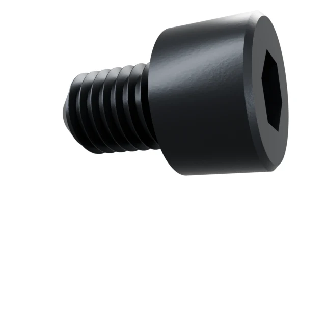 Socket Head Cap Screws M8×12 12.9 Alloy Steel Black Oxide, Product rendering