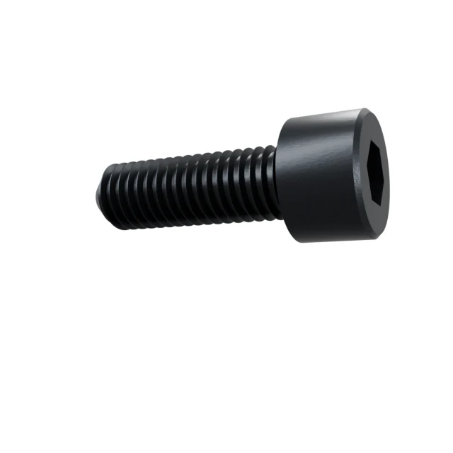 Socket Head Cap Screws M8×25 12.9 Alloy Steel Black Oxide, Product rendering
