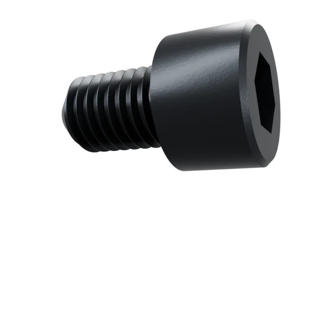 Socket Head Cap Screws M10×16 12.9 Alloy Steel Black Oxide, Product rendering