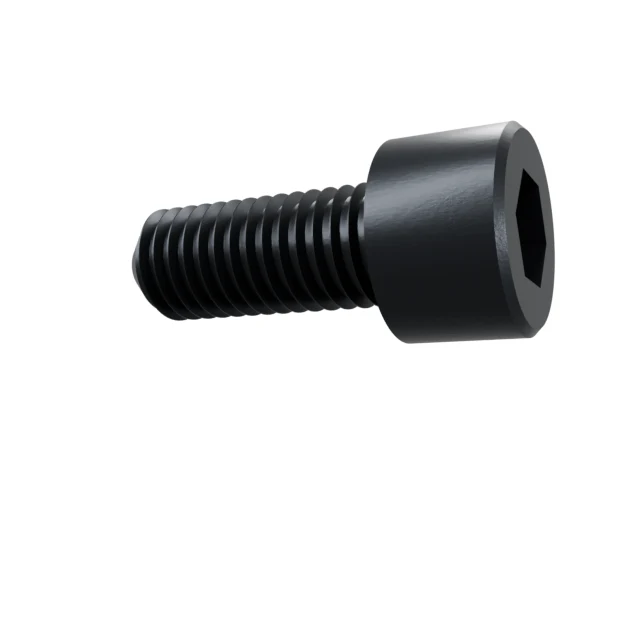 Socket Head Cap Screws M10×25 12.9 Alloy Steel Black Oxide, Product rendering