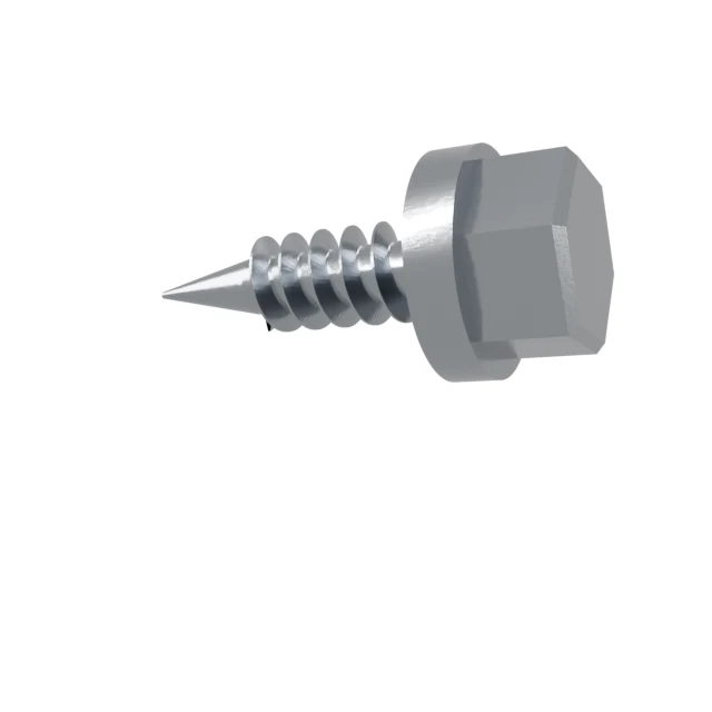 Self-Drilling Tapping Screws (Pan/Hex Flange) 4.8×16 Stainless 304 —, Product rendering