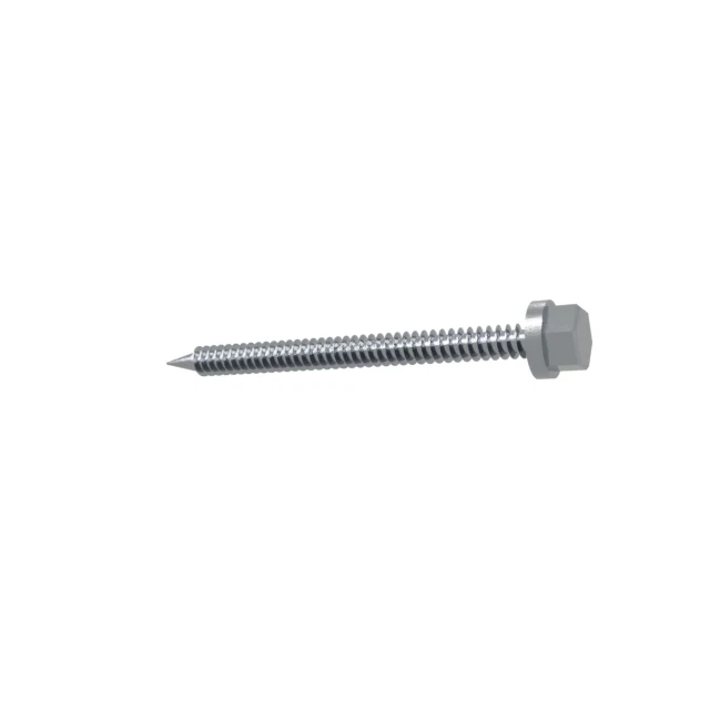 Self-Drilling Tapping Screws (Pan/Hex Flange) 6.3×80 Carbon Steel Galvanized
