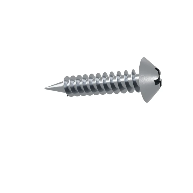 Self-Drilling Tapping Screws (Pan/Hex Flange) 4.8×25 Stainless 304 —, Product rendering